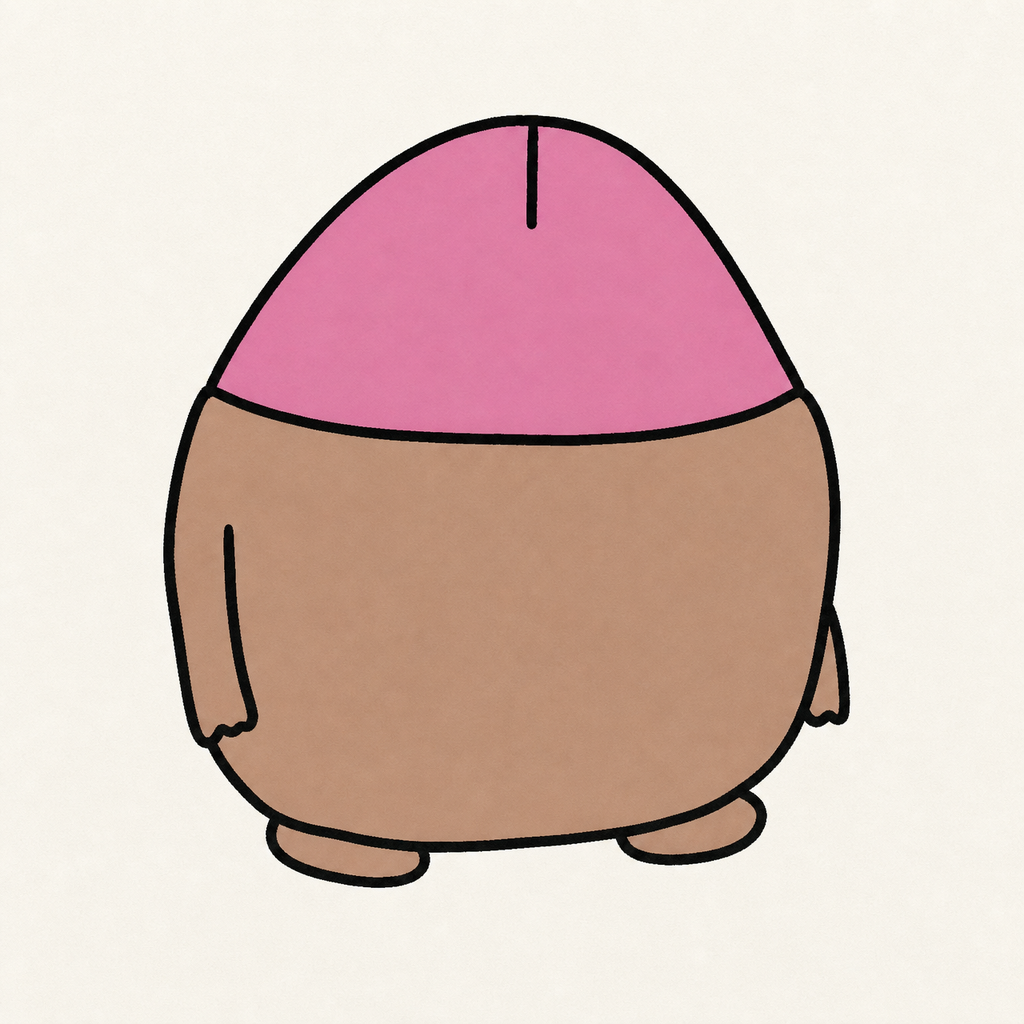 The full iDIH character standing with blank confidence
